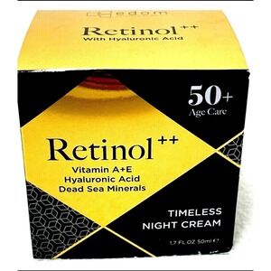 Edom Retinol Night Cream 50+ Age Care with Hyaluronic Acid Dead Sea Minerals